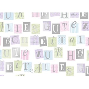 Carta 50x70cm Buon Anniversario di Matrimonio