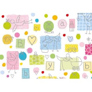 Carta 50x70cm Cicogna