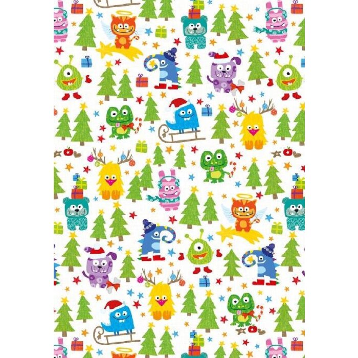 Carta 70x100 cm Mostro di Natale