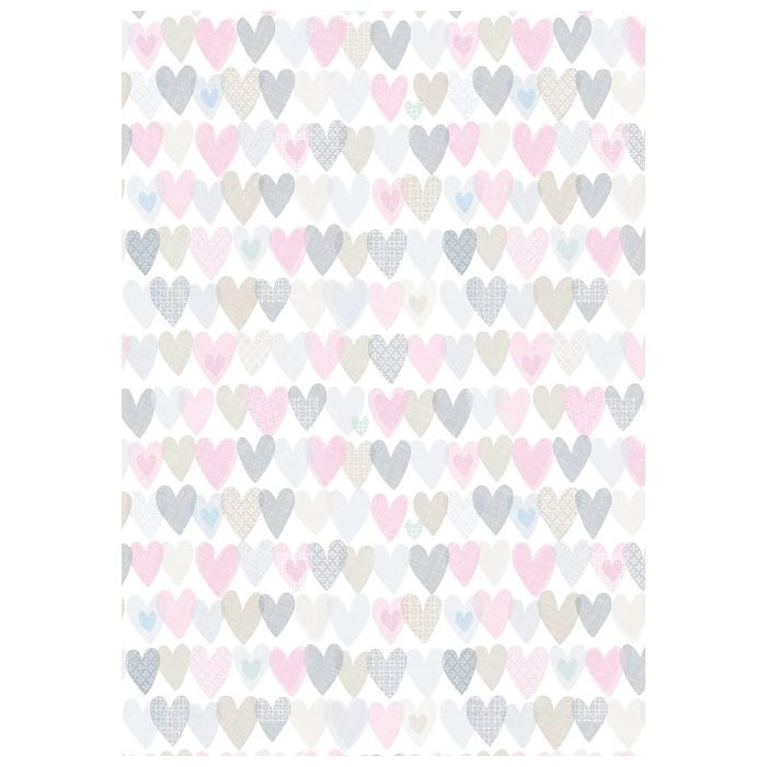Carta 70x100 cm Cuori