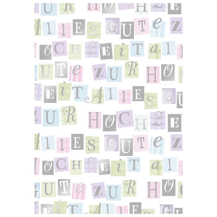Carta 70x100 cm Happy Wedding