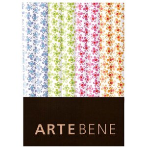 Carta da regalo Artebene Bluemchen blu verde 70x200 cm in...