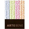 Carta da regalo Artebene Bluemchen blu verde 70x200 cm in rotolo