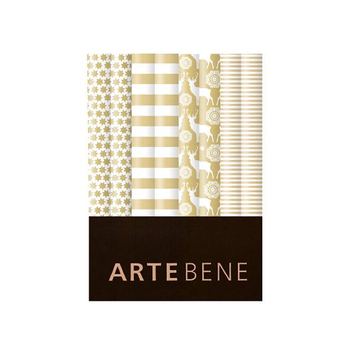 Carta da regalo Artebene Stelle 70x200 cm in rotolo