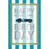 Artebene Card Compleanno Auto da corsa, goffrato