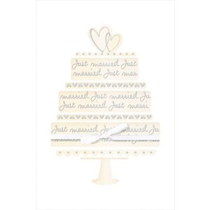 Carta Artebene Fiocco per torta Just Married