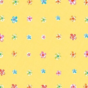 Tovaglioli di carta 33x33 cm MiniBlossom giallo
