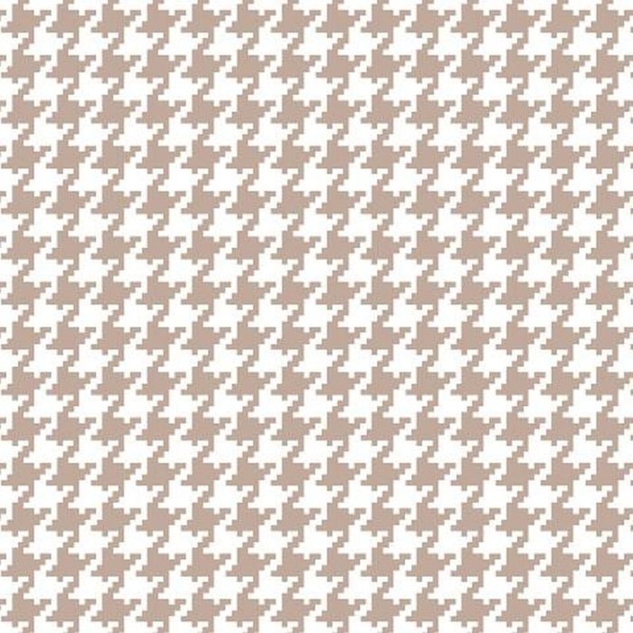 Tovaglioli di carta 33x33 cm Pepita taupe