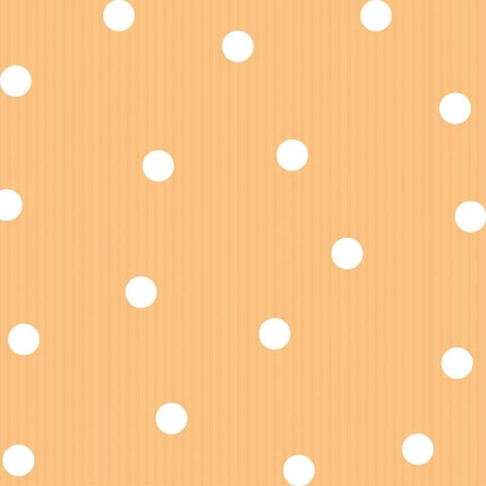 Tovaglioli di carta 33x33 cm a pois a righe albicocca