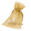 Artebene borsa in organza 9x12 cm oro