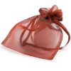 Borsa in organza 17x21 cm bordeaux