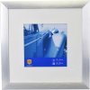 Cornice in alluminio Lucerna 20x20 cm argento
