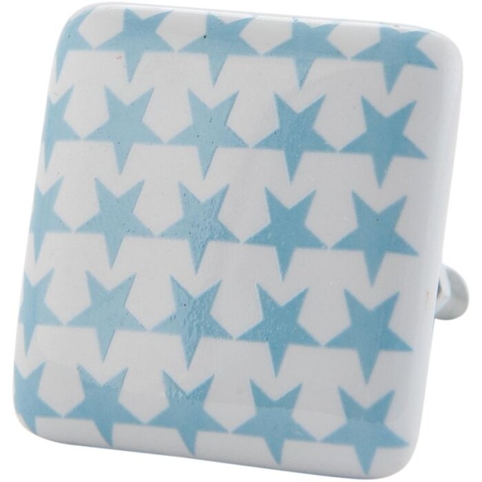 Stars Blue White 3cm (63095)