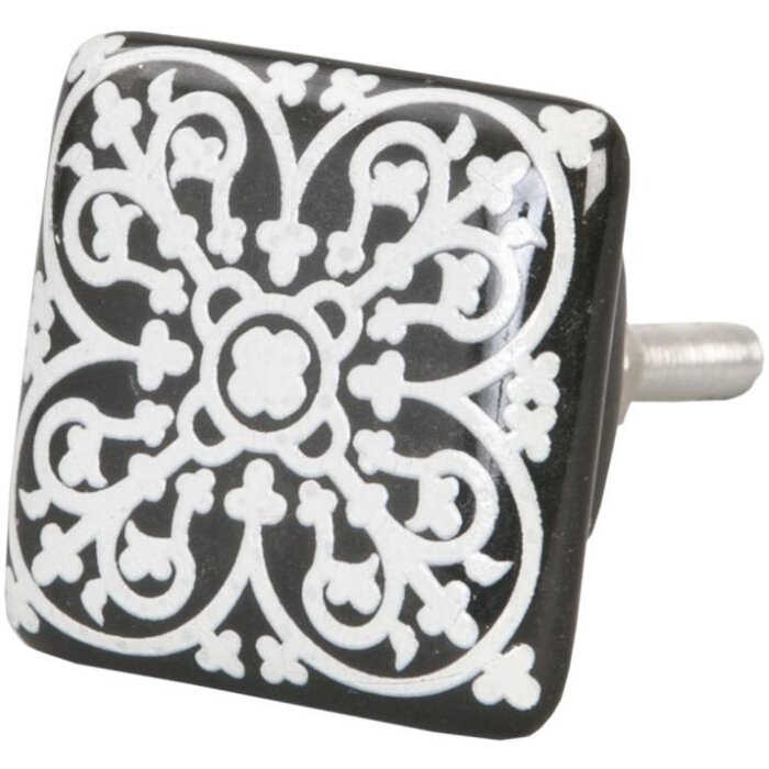 Oriental Bianco nero 3,5 cm (61884)