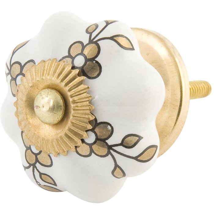 Decorazioni oro bianco (6y0769)