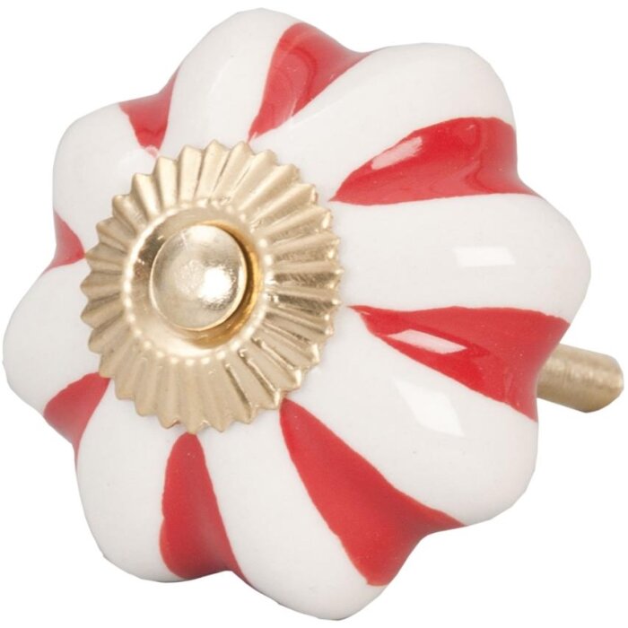 Stripes White Red (61856)